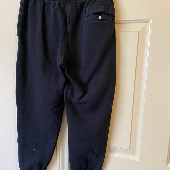 Nike Black Joggers with White and Blue Details - Picture 2 of 2